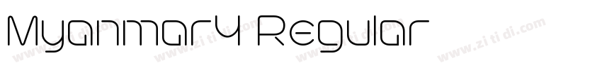 Myanmar3 Regular字体转换 Myanmar3 Regular字体转换